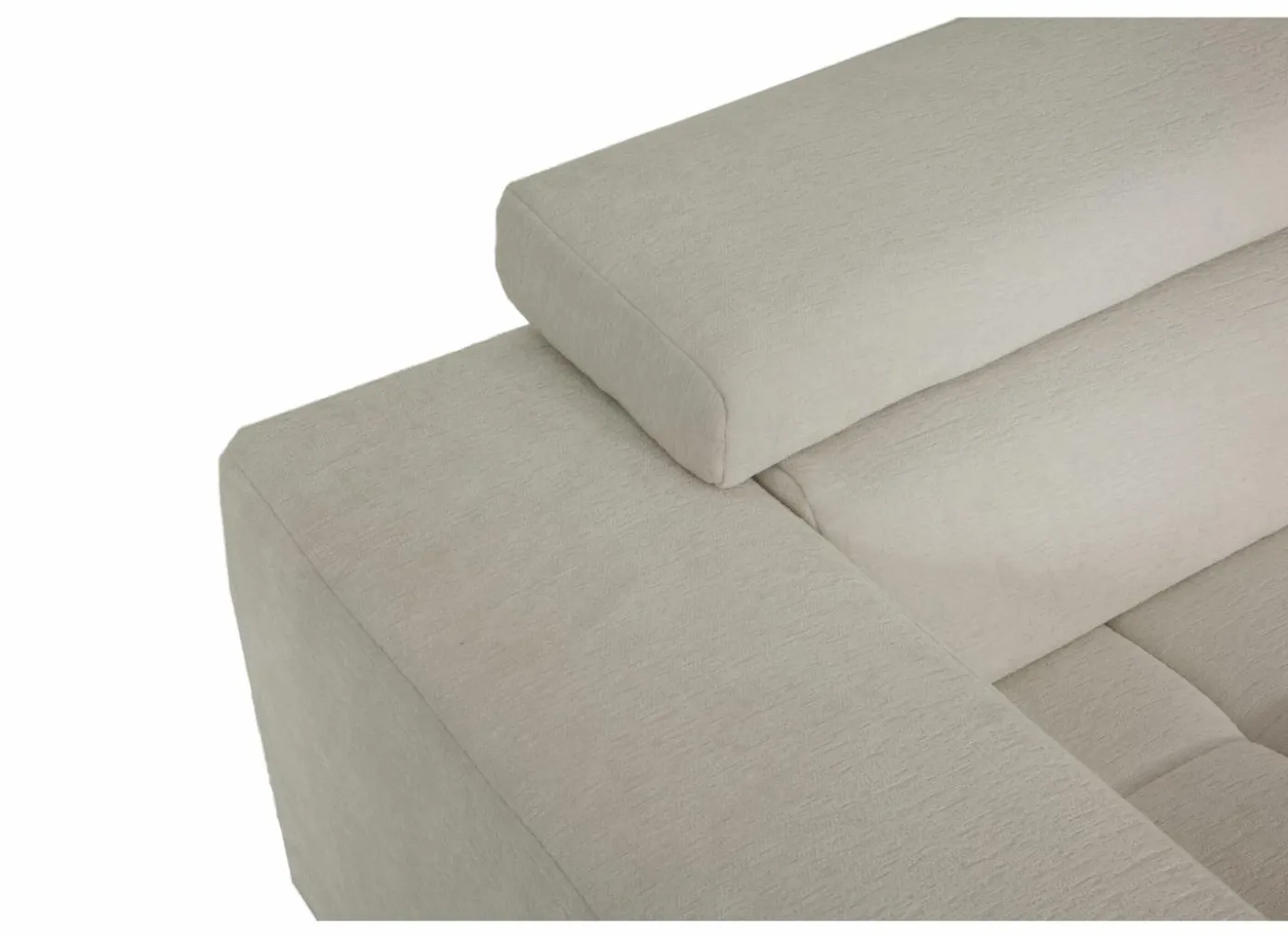 Hoeksalon Satellite-S 323x222cm - stof - naturel