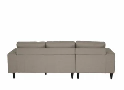 Hoeksalon Sky 243x148,5cm - stof - taupe