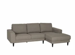 Hoeksalon Sky 243x148,5cm - stof - taupe