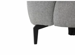 Hoeksalon Sub 302x243cm - stof - zilvergrijs met relax