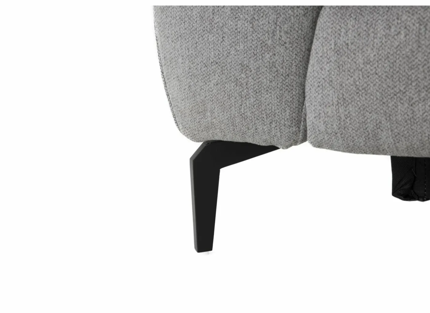 Hoeksalon Sub 302x243cm - stof - zilvergrijs met relax
