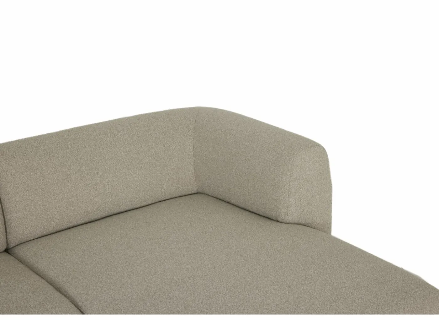 Hoeksalon Valley 314x160cm - stof - beige