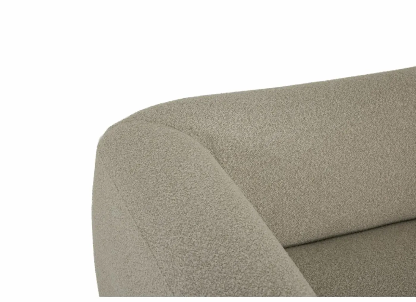 Hoeksalon Valley 284x160cm - stof - beige