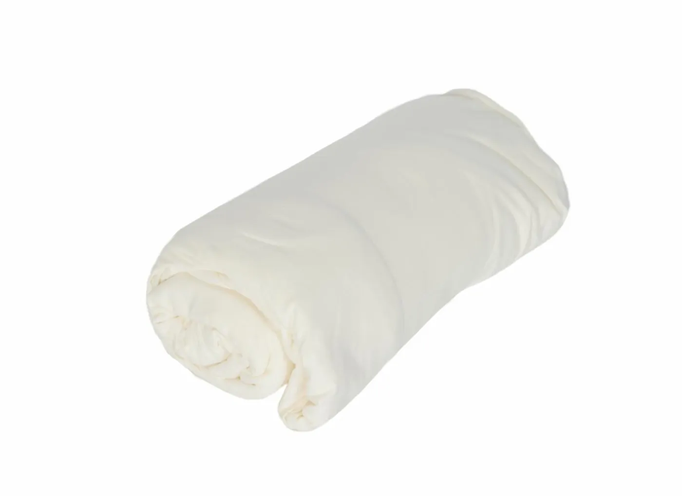 Hoeslaken Lauren 90x200cm - jersey katoen - gebroken wit