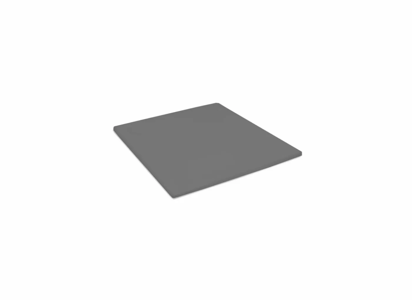 Hoeslaken topper 140x200/160x220cm katoen grijs