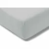 Hoeslaken 90/120x200/220cm jersey katoen lichtgrijs