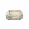 Hondenmand Supersoft M 70x50cm - stof - lichtgrijs