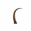 Hoorn op hout H65cm