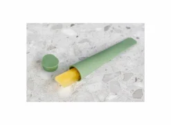 Ijsjesvorm Lolly Ø4x20cm - silicone - groen