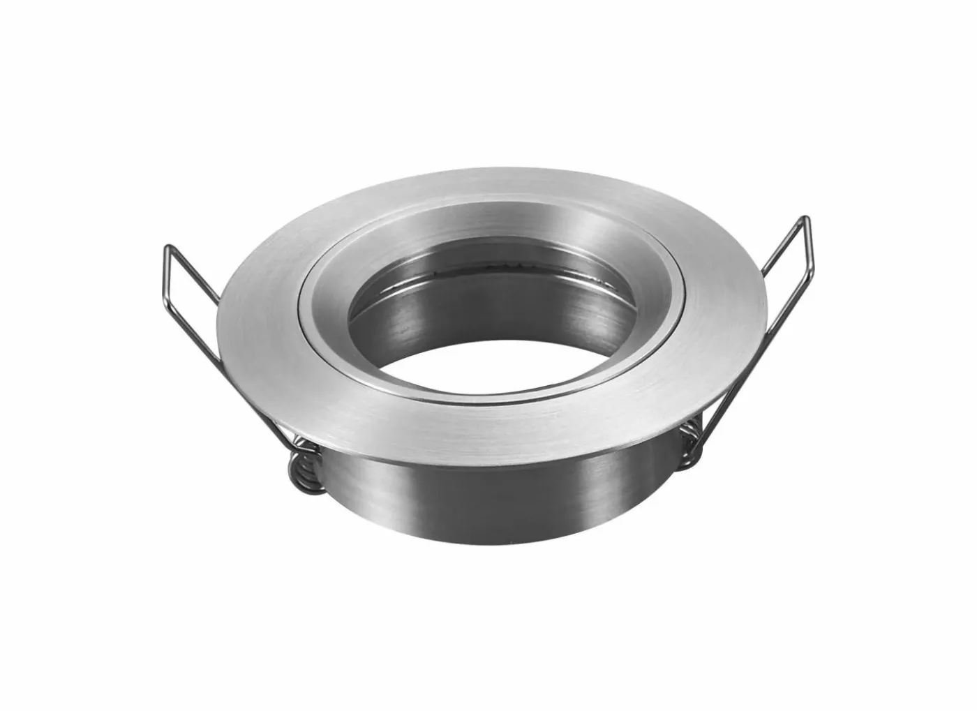 Inbouwspot aluminium GU10, excl. lamp