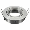 Inbouwspot aluminium GU10, excl. lamp