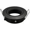 Inbouwspot zwart GU10, excl. lamp