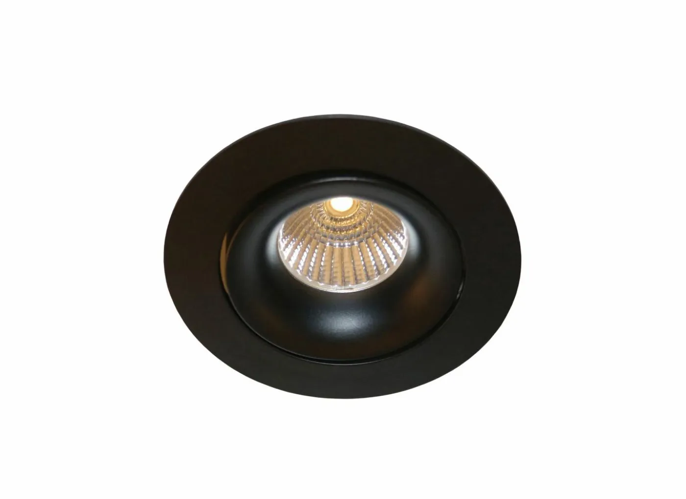 Inbouwspot zwart richtbaar 50W GU10