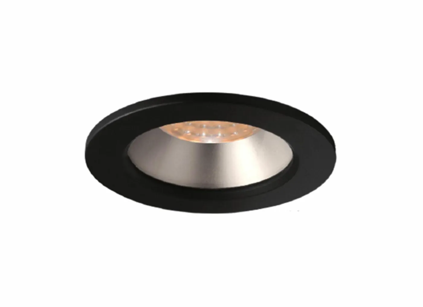 Inbouwspot zwart 50W GU10