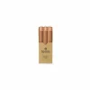 Kaars geribbeld 10u beige, per stuk