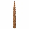 Kaars H26,5cm - paraffine - goud