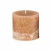 Kaars Ø10xH10cm - cappuccino