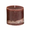 Kaars Ø10xH10cm - caramel