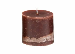Kaars Ø10xH10cm - caramel