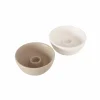 Kaarsenhouder Franyo H5cm beige wit