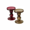 Kaarsenhouder Lune H11cm rood groen