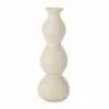 Kaarsenhouder Olina H37,5cm - keramiek - crème