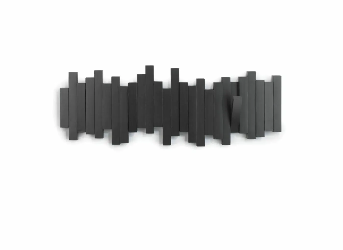 Kapstok Sticks Multi Hook 48,6cm - zwart