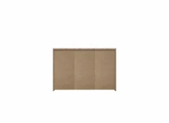 Kast Best Chest 114x30x78cm - decor - artisanale eik & wit