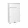 Kast Image 3 80x40x131cm - melamine - wit
