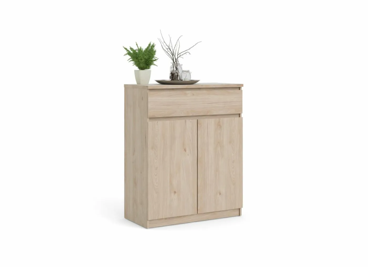 Kast Naia 80x40x101cm - melamine - jackson hickory