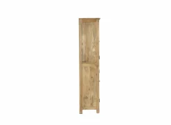 Kast Quinoa 75x40x178cm - mango massief - naturel