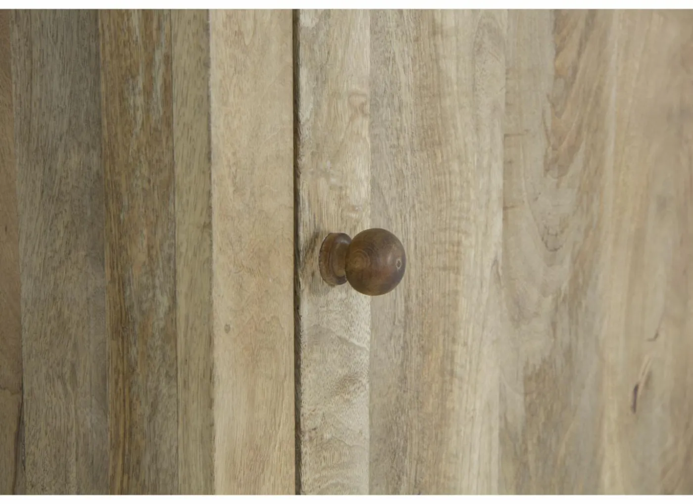 Kast Quinoa 75x40x178cm - mango massief - naturel