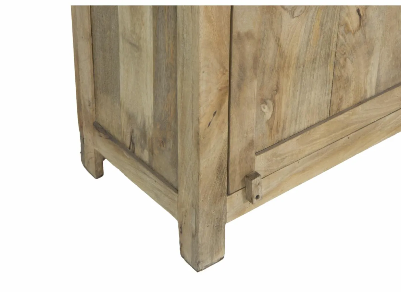 Kast Quinoa 75x40x178cm - mango massief - naturel