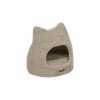 Kattenmand Curl Plush 45x45x42cm - polyester - wit