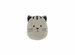 Kersenpitkussen Kitty 22x25cm grijs