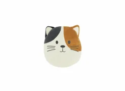 Kersenpitkussen Kitty 22x25cm wit