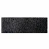 Keukenloper Decosoft 150x50cm - stof - zwart/wit