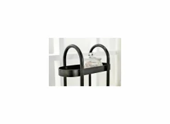 Keukentrolley Curtis 30x15x64,5cm - metaal - zwart