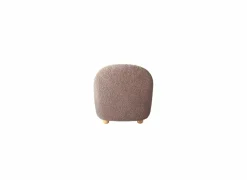Kinderfauteuil Alps bouclé stof grijs