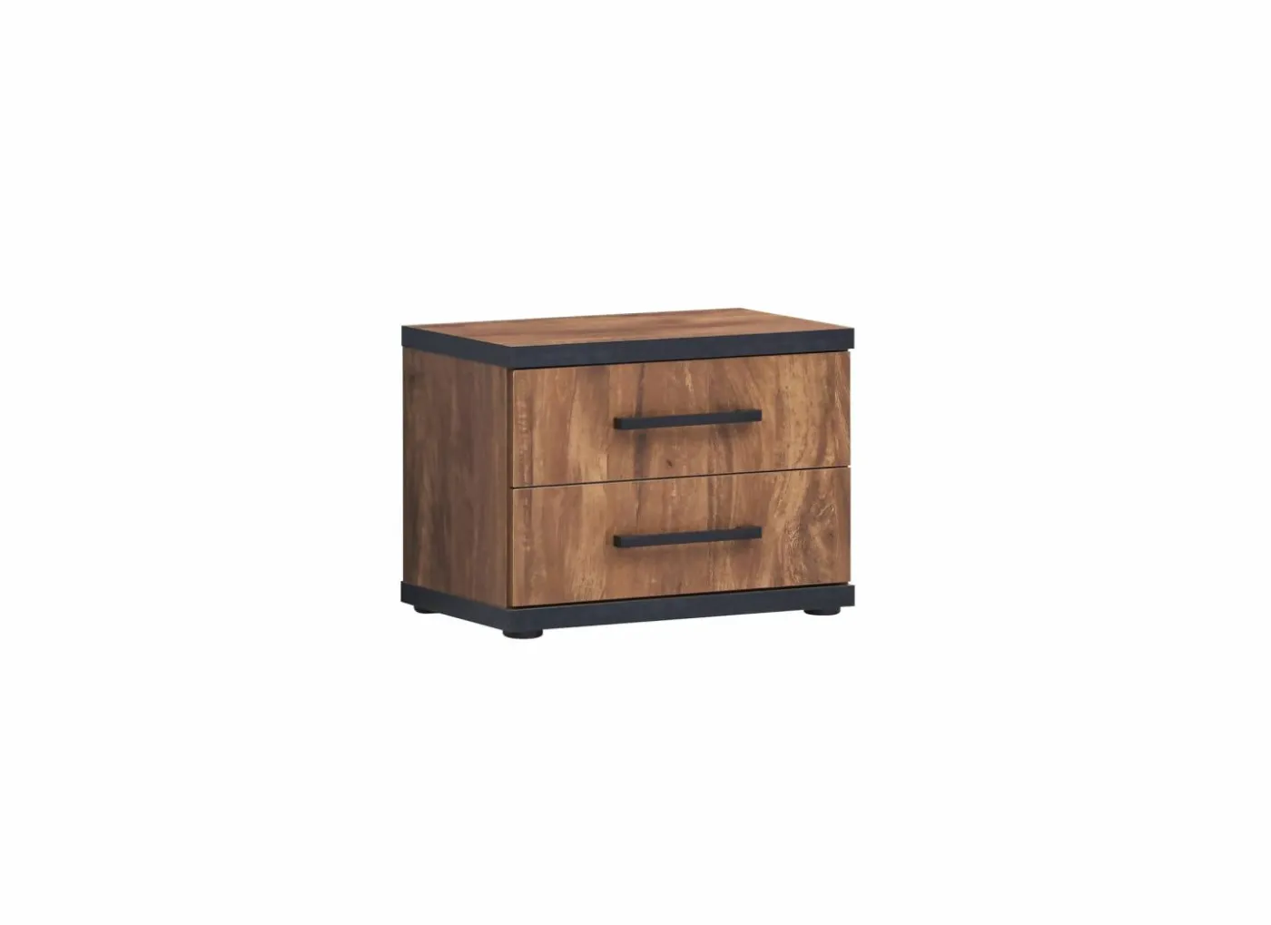 Kinderkamer Ellen met bed 90x200cm - kleerkast 164cm en 1 nachtkastje