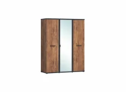 Kinderkamer Ellen met bed 90x200cm - kleerkast 164cm en 1 nachtkastje