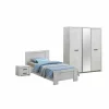 Kinderkamer Elvis met bed 90x200cm - kleerkast 173cm en 1 nachtkastje