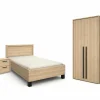 Kinderkamer Tessa met bed 120x200cm - kleerkast 102cm en 1 nachtkastje
