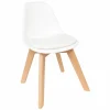 Kinderstoel Baya 55x31x38,5cm - kunststof - wit