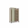 Kledingkast Kit 100x48x160cm - decor - jackson hickory & zand
