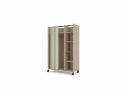 Kledingkast Kit 100x48x160cm - decor - jackson hickory & zand