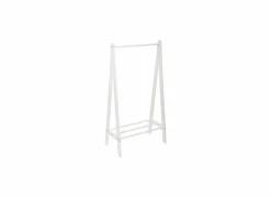 Kledingrek Kinderkledingrek 60x30x114cm - decor - wit