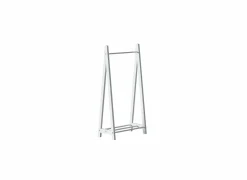 Kledingrek Kinderkledingrek 60x30x114cm - decor - wit