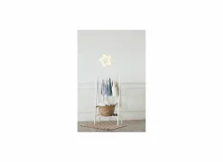 Kledingrek Kinderkledingrek 60x30x114cm - decor - wit