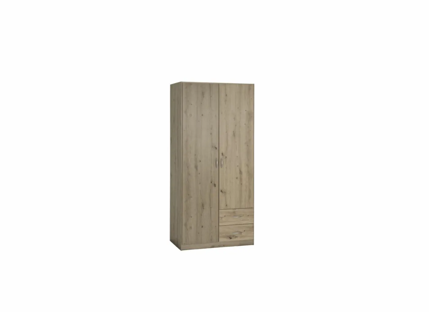 Kleerkast 91cm - decor - artisanale eik
